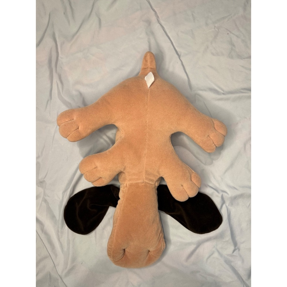 Vintage Pound Puppies Plush Tan Dog Brown Ears 18 Inch Stuffed Animal Toy - Picture 2 of 6